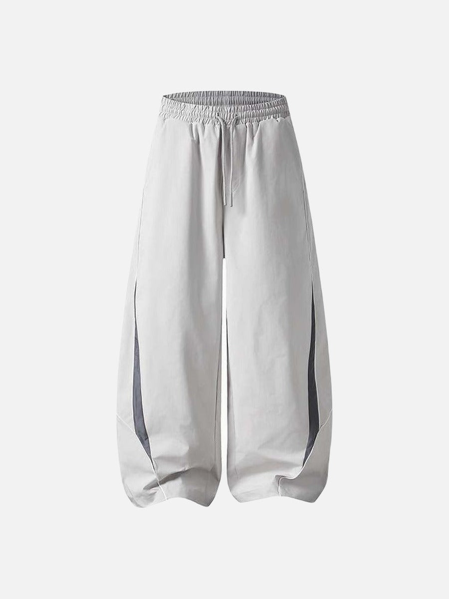 DAXUEN Wide-leg loose-fitting track pants with drawstring
