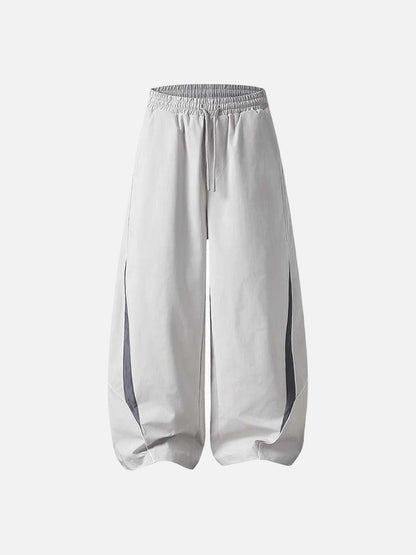 DAXUEN Wide-leg loose-fitting track pants with drawstring