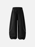 DAXUEN Wide-leg loose-fitting track pants with drawstring