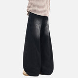 DAXUEN Wide-leg denim jeans with a balloon-like silhouette