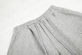 DAXUEN navy oversized ballooned sweatpants with animal embroidery