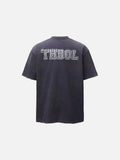 DAXUEN Oversized short-sleeve t-shirt with graphic print