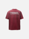DAXUEN Oversized short-sleeve t-shirt with graphic print