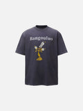 DAXUEN Oversized short-sleeve t-shirt with graphic print