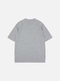 DAXUEN BANGOULUOU Graphic T-Shirt with floral and cartoon prints