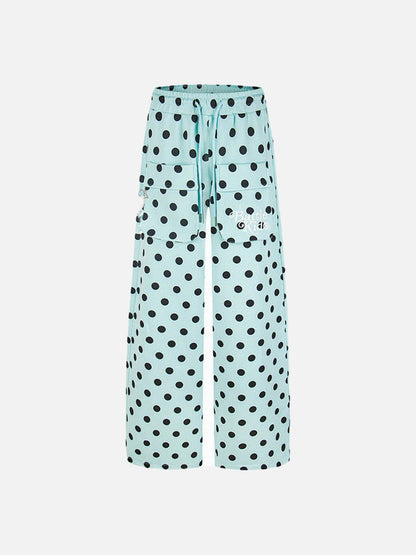 Battle Kids Polka Dot Wide-Leg Pants