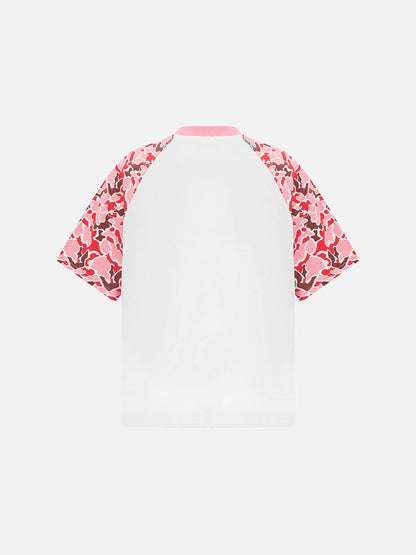 DAXUEN Battlekid Camouflage Raglan T-Shirt