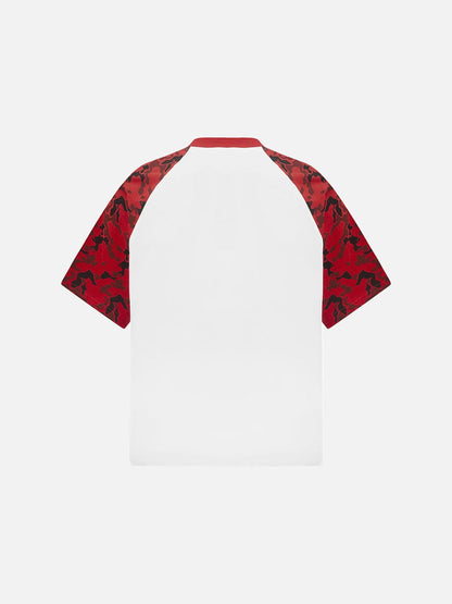 DAXUEN Battlekid Camouflage Raglan T-Shirt