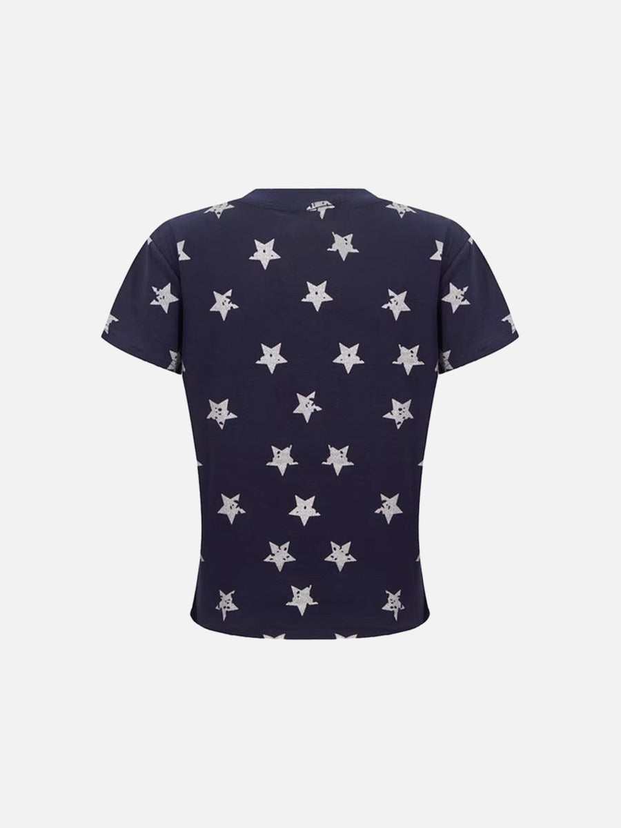 DAXUEN BATTLEKID graphic t-shirt with star print