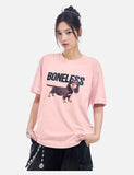 DAXUEN Relaxed Dachshund Graphic Tee