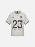 DAXUEN Oversized short-sleeve graphic t-shirt with contrast stitching