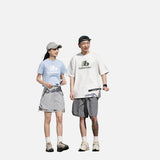 DAXUEN Oversized Chest Logo Relaxed Tee