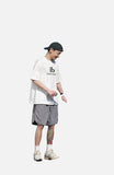 DAXUEN Oversized Chest Logo Relaxed Tee