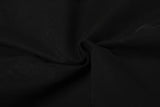 DAXUEN black oversized balloon pants with silver studs