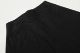 DAXUEN black oversized balloon pants with silver studs