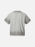 DAXUEN Grey marl short-sleeved t-shirt with graphic print