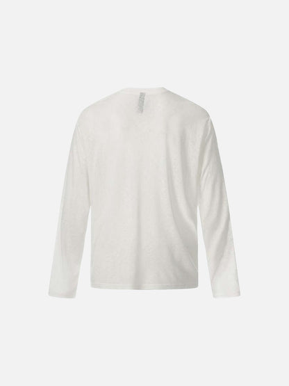 DAXUEN Black Energy Iris Long Sleeve T-Shirt
