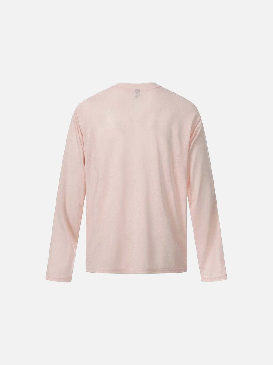 DAXUEN Black Energy Iris Long Sleeve T-Shirt