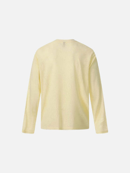 DAXUEN Black Energy Iris Long Sleeve T-Shirt