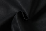 DAXUEN black faux leather jacket with embossed buttons