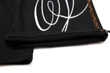 DAXUEN black leopard print wide-leg sweatpants