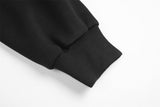 Black Aesthetic Full-Zip Hoodie