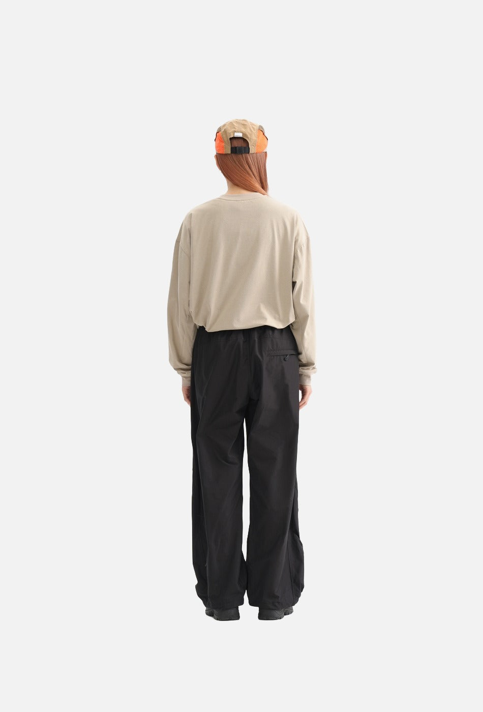 Bold Emblem Wide-Leg Trousers