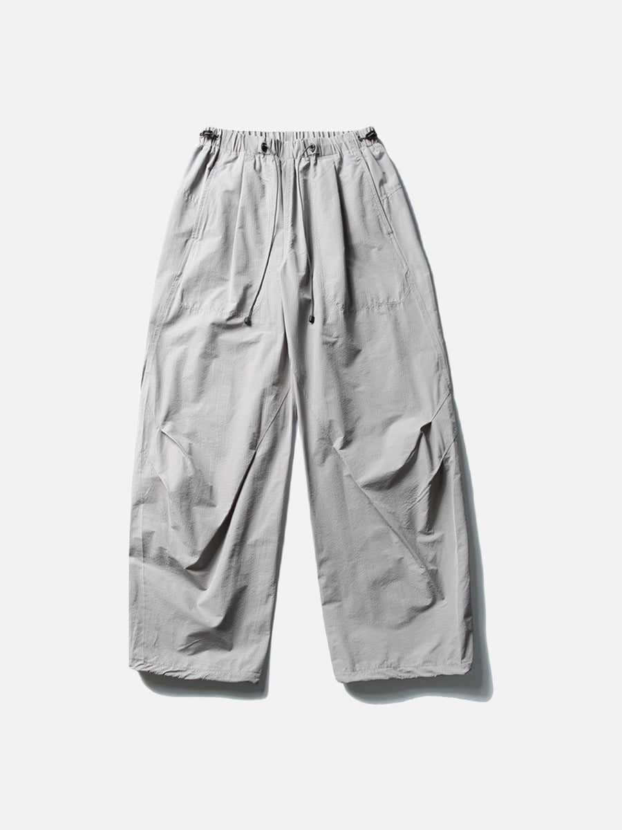 Bold Emblem Wide-Leg Trousers