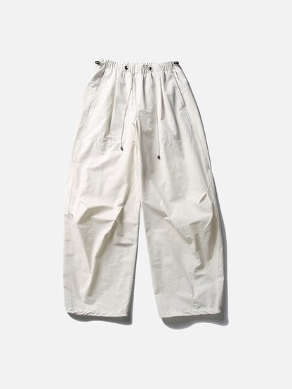 Bold Emblem Wide-Leg Trousers