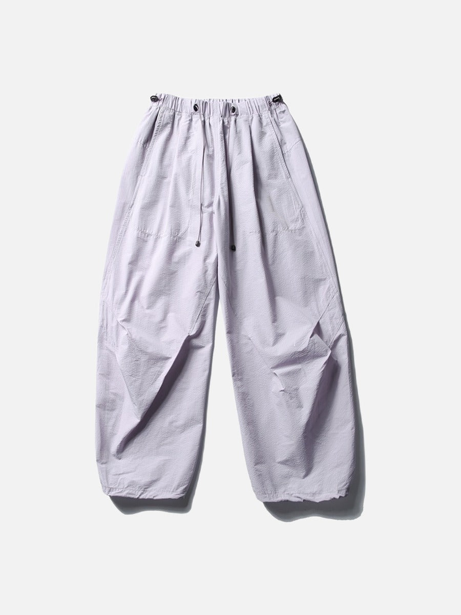 Bold Emblem Wide-Leg Trousers