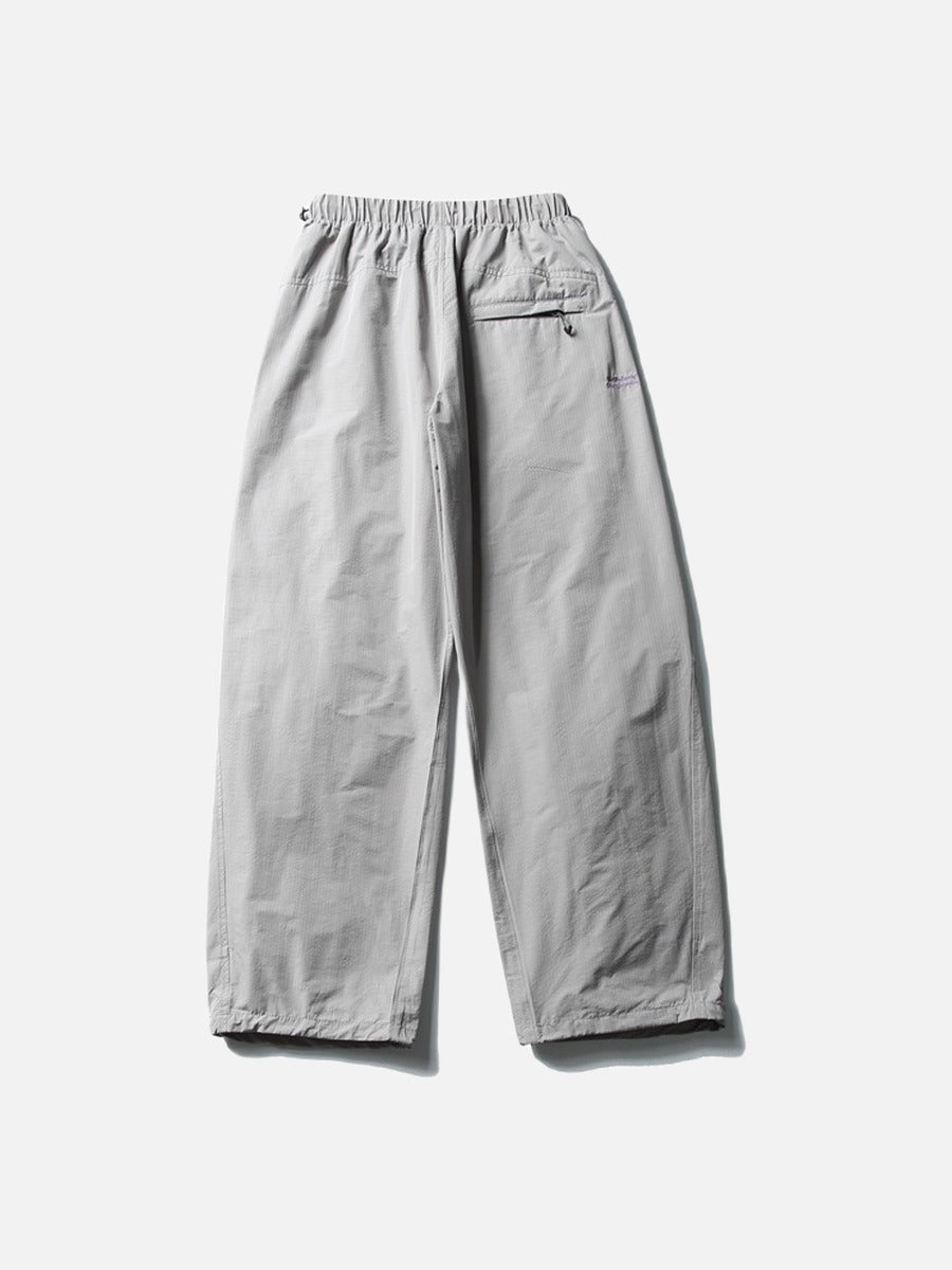 Bold Emblem Wide-Leg Trousers