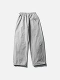 Bold Emblem Wide-Leg Trousers