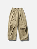 Bold Emblem Wide-Leg Trousers