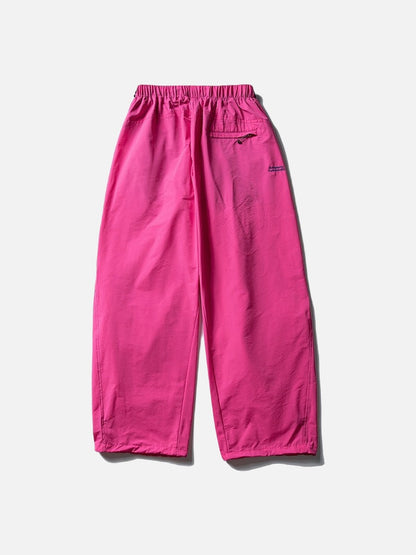 Bold Emblem Wide-Leg Trousers