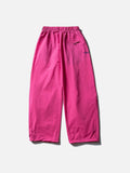 Bold Emblem Wide-Leg Trousers