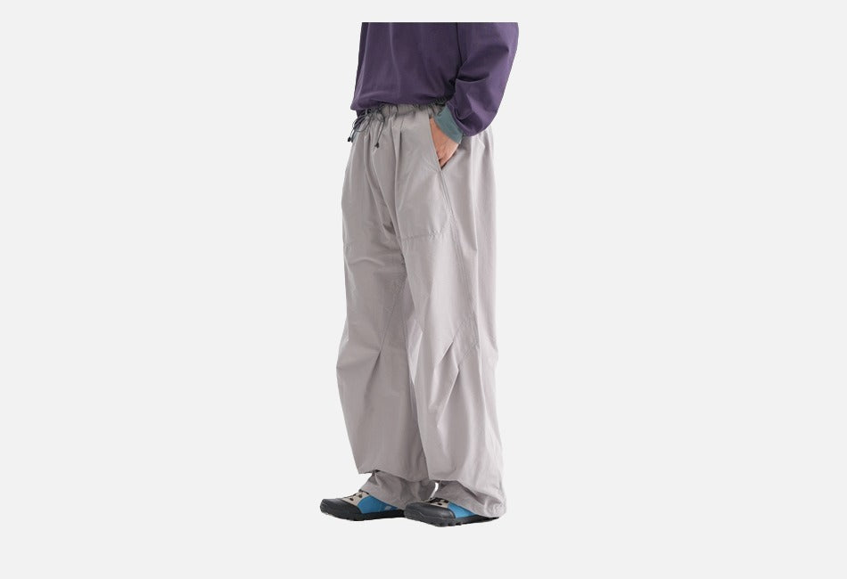 Bold Emblem Wide-Leg Trousers