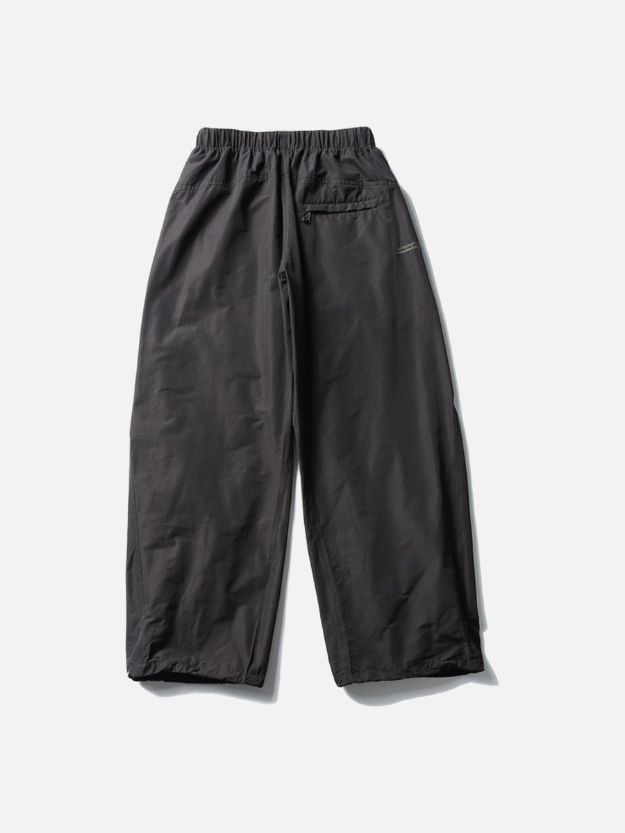 Bold Emblem Wide-Leg Trousers
