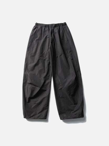 Bold Emblem Wide-Leg Trousers