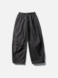 Bold Emblem Wide-Leg Trousers