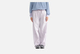Bold Emblem Wide-Leg Trousers
