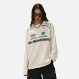 DAXUEN Oversized long sleeve t-shirt with graphics