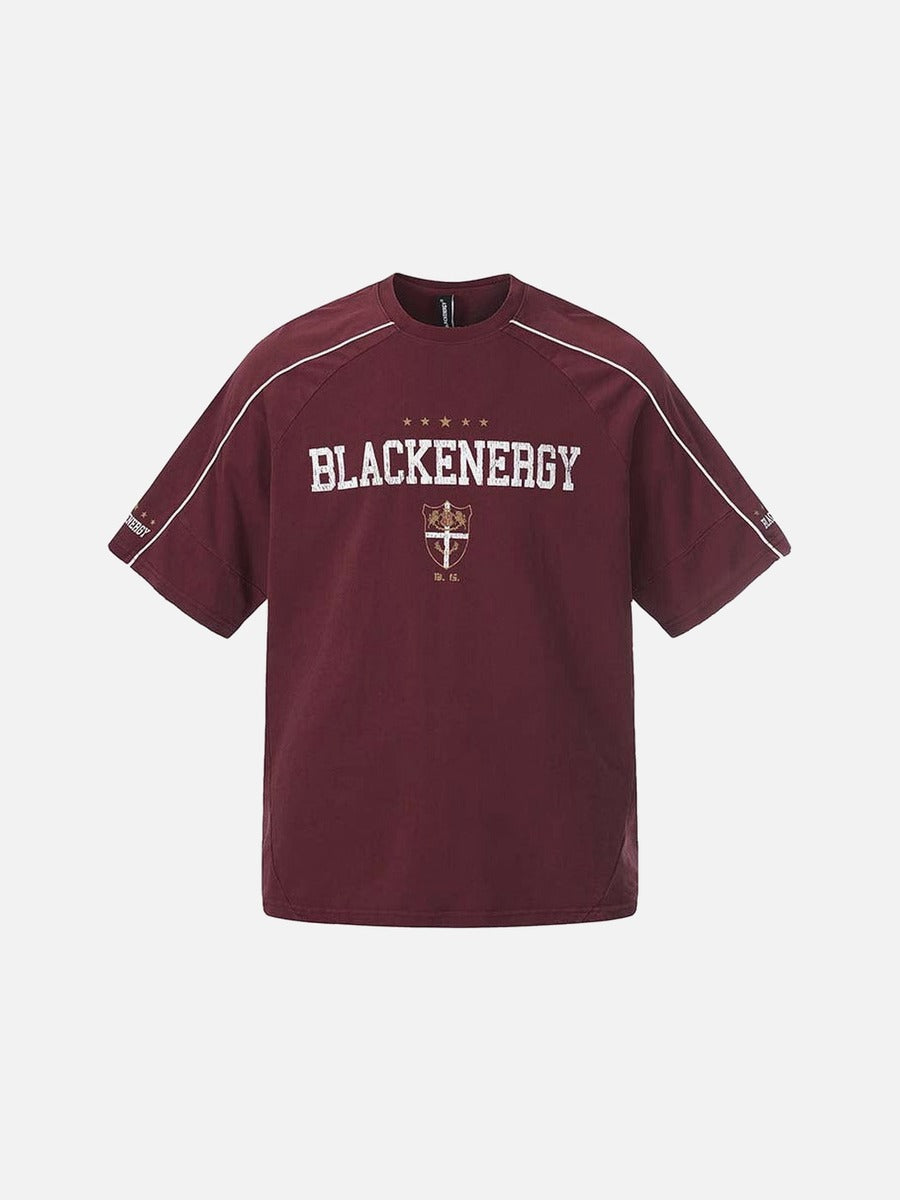 DAXUEN BLACKENERGY oversized short-sleeved t-shirt