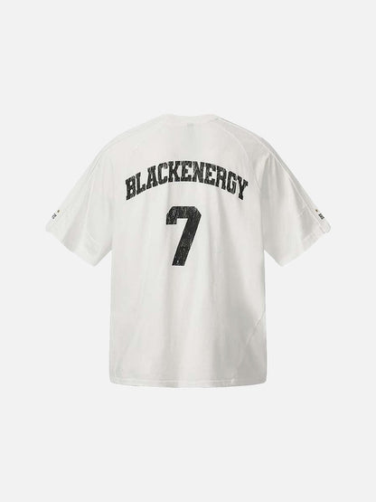 DAXUEN BLACKENERGY oversized short-sleeved t-shirt