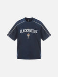 DAXUEN Oversized BLACKENERGY graphic t-shirt