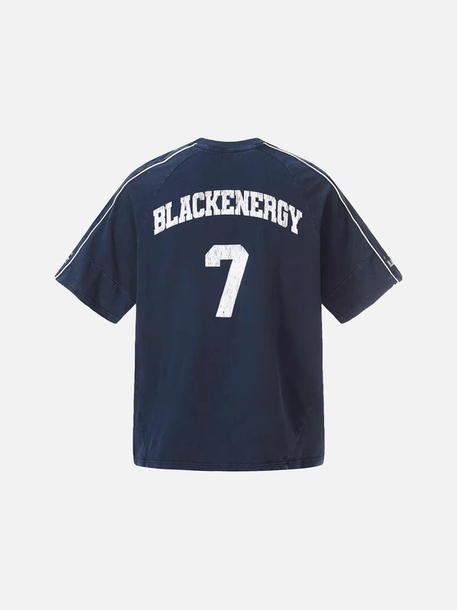 DAXUEN Oversized BLACKENERGY graphic t-shirt