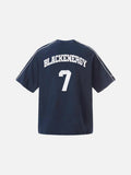 DAXUEN Oversized BLACKENERGY graphic t-shirt