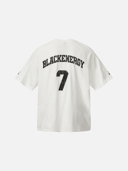 DAXUEN Oversized BLACKENERGY graphic t-shirt
