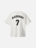 DAXUEN Oversized BLACKENERGY graphic t-shirt