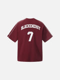 DAXUEN Oversized BLACKENERGY graphic t-shirt