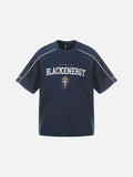 DAXUEN Oversized BLACKENERGY graphic t-shirt